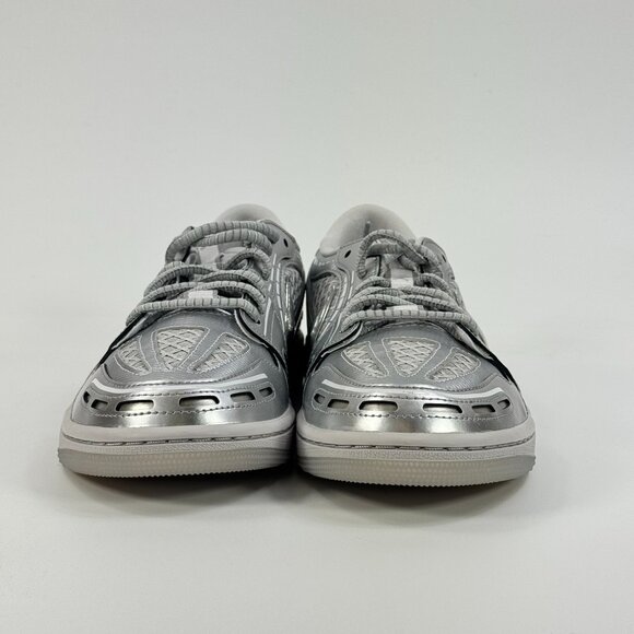 Air Jordan 1 Low Women's Method of Make V3 'Metallic Silver' HQ2186-002 size 8 - Picture 5 of 8